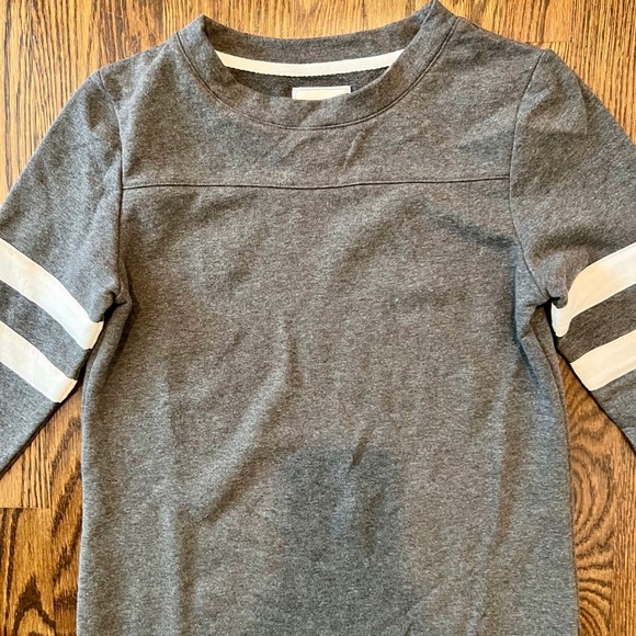 Cherokee Gray Sweatshirt Dress - Picture 3 of 5